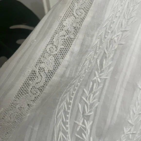 LoveShackFancy Elegant White Backless Dress - Picture 13 of 16